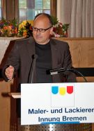 Rede bei der Freisprechung der Maler- und Lackierergesellen in der Handwerkskammer